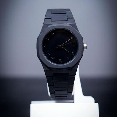 Luxury Black Arabic Numeral Watch