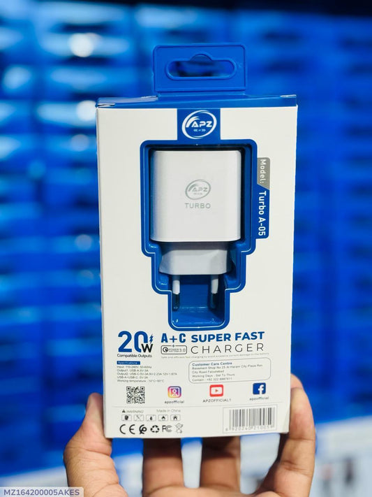 20W Power Adapter (1 Pack) – Mini Design for Ultimate Convenience