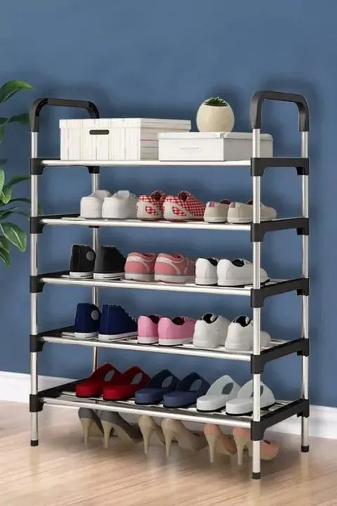 4-Layer Multifunctional Shoe & Storage Rack